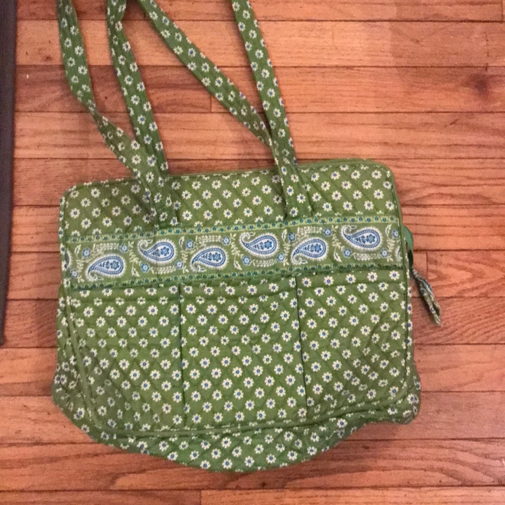 Vera Bradley Apple Green diaper bag